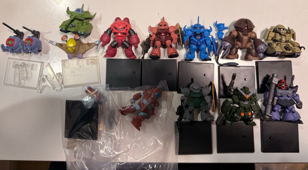 ガンダムコンバージ　11体セット