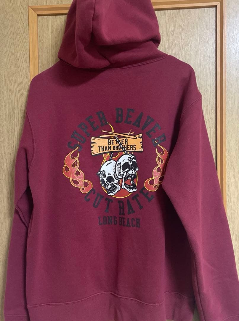 【希少】SUPER BEAVER CUT RATEコラボ フーディ パーカー