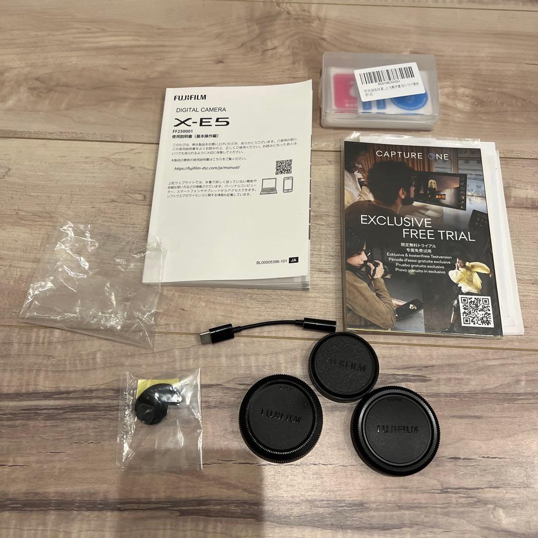 Fujifilm X-E5 23mmF2.8レンズキット すぐに撮影出来るセット