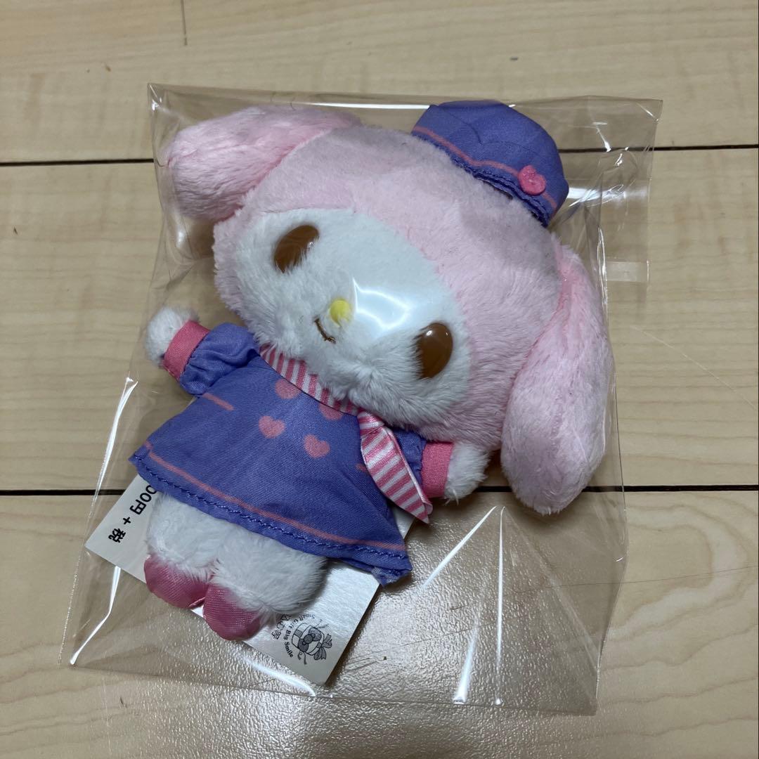 コスメロシリーズ キャビンアテンダント マイメロディ マスコット ぬいぐるみ