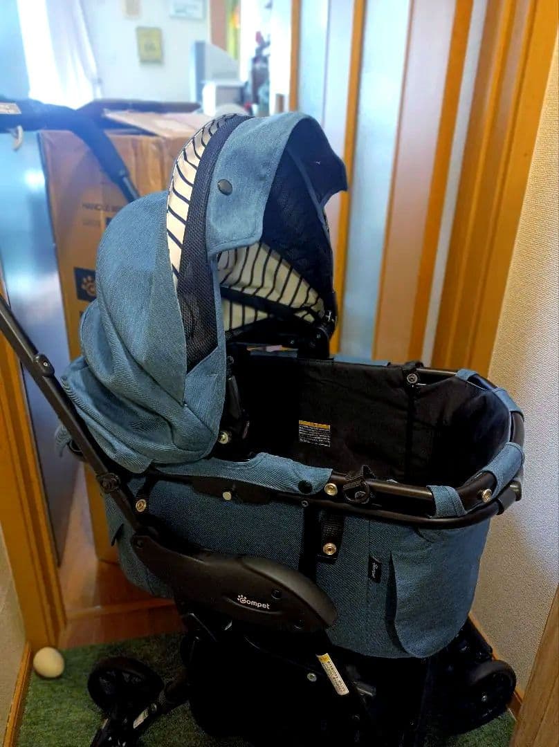 超美品！人気デニム コムペットミリミリ EG ロング D 多頭飼いにも！