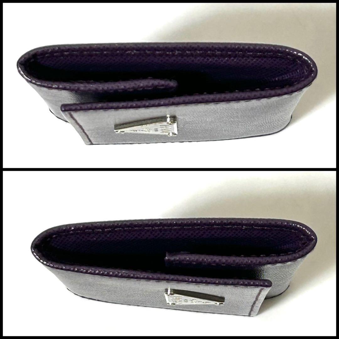 未使用 PRADA プラダ 1M0935 ケース サフィアーノレザー