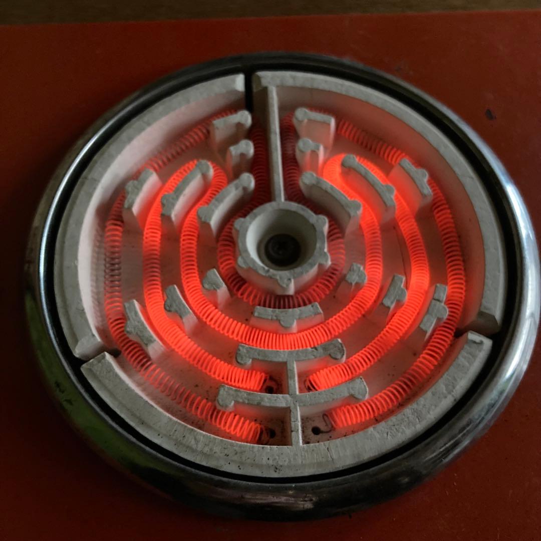 希少 昭和レトロ　バロン 電気コンロ BP-62