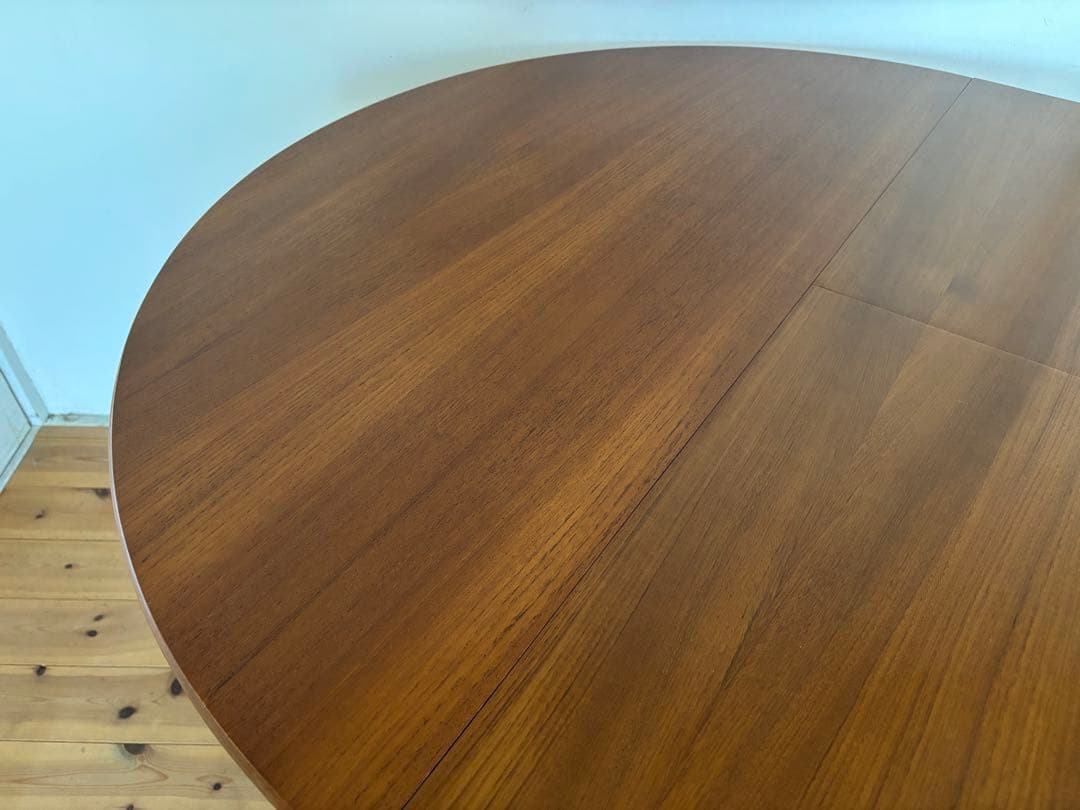 Jentique/ジェンティーク ラウンドエクステンションテーブル