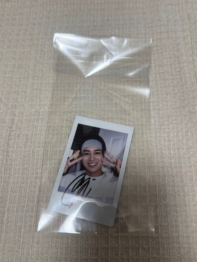 TAGRIGHT 前田大輔 IHADA当選 直筆サイン入りチェキ