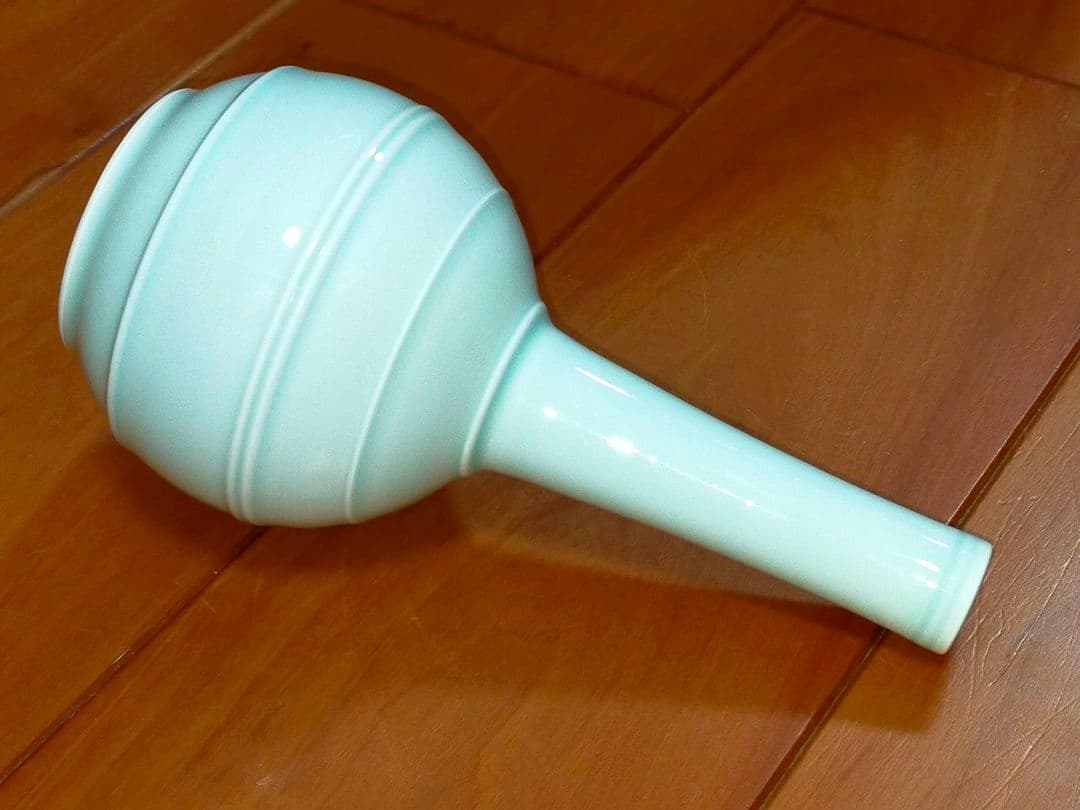 ♥倉島岱山　須恵焼　花入　共箱付き　花器　花瓶　黒田藩磁器御用窯　骨董　古玩