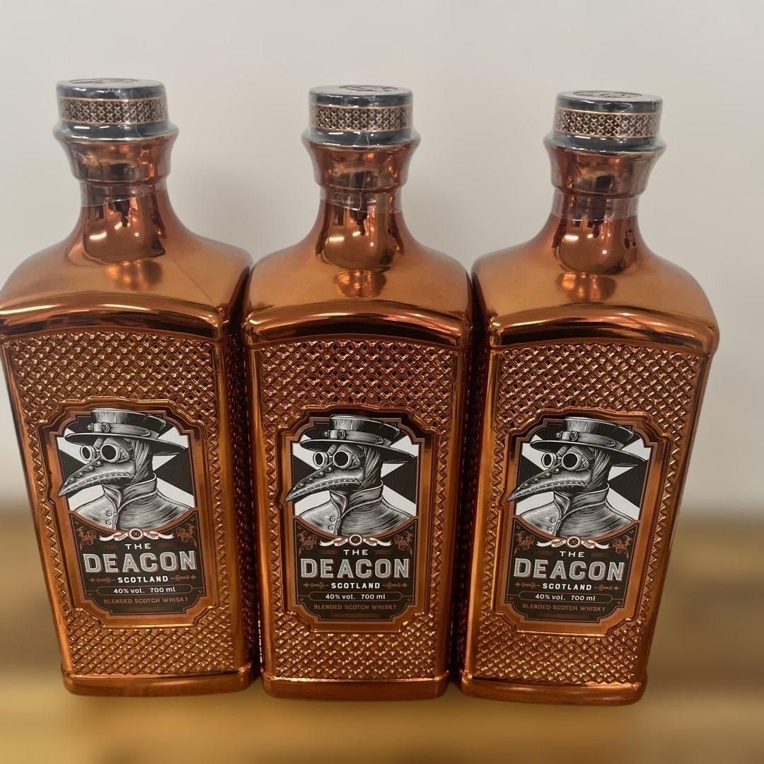m*4様 THE DEACON ブレンデッドスコッチウイスキー 700ml 3本