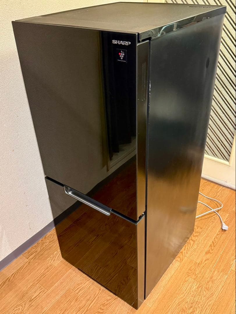 SHARP ノンフロン冷蔵庫 SJ-GD15J-B 152L