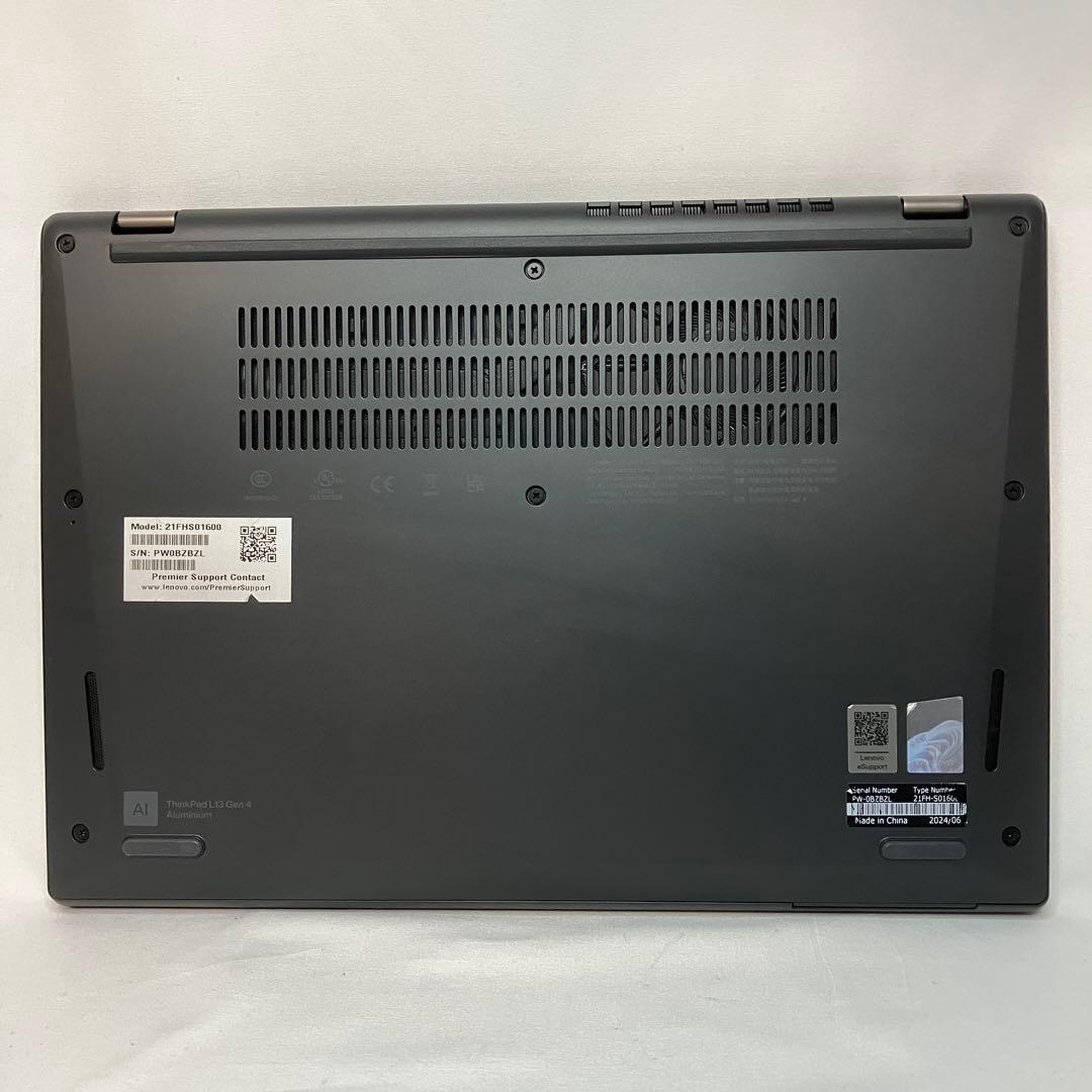 美品 ThinkPad L13 第13世代 i7 16GB 512GB オフィス