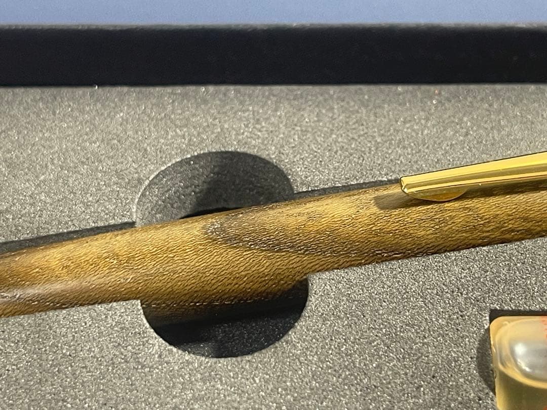 野原工芸 神代欅 ボールペン スタンダード ゴールド《匿名配送》