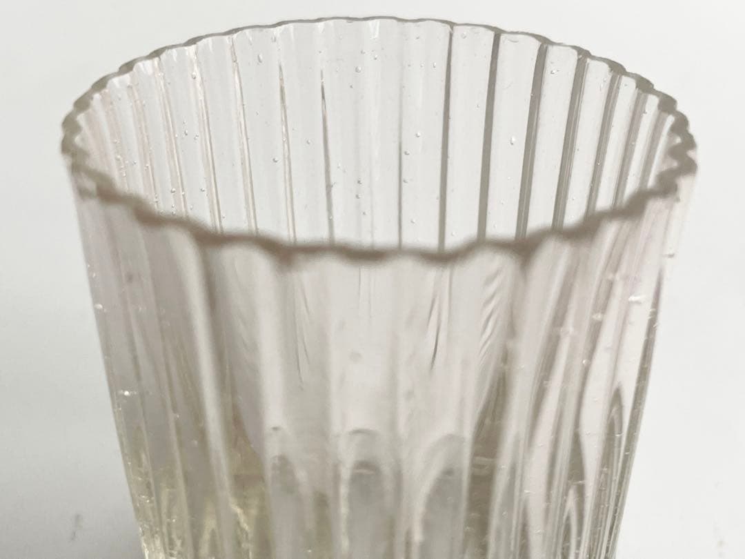 骨董　アンティーク　江戸ガラス　杯　猪口　酒器　硝子　ギヤマン　義山