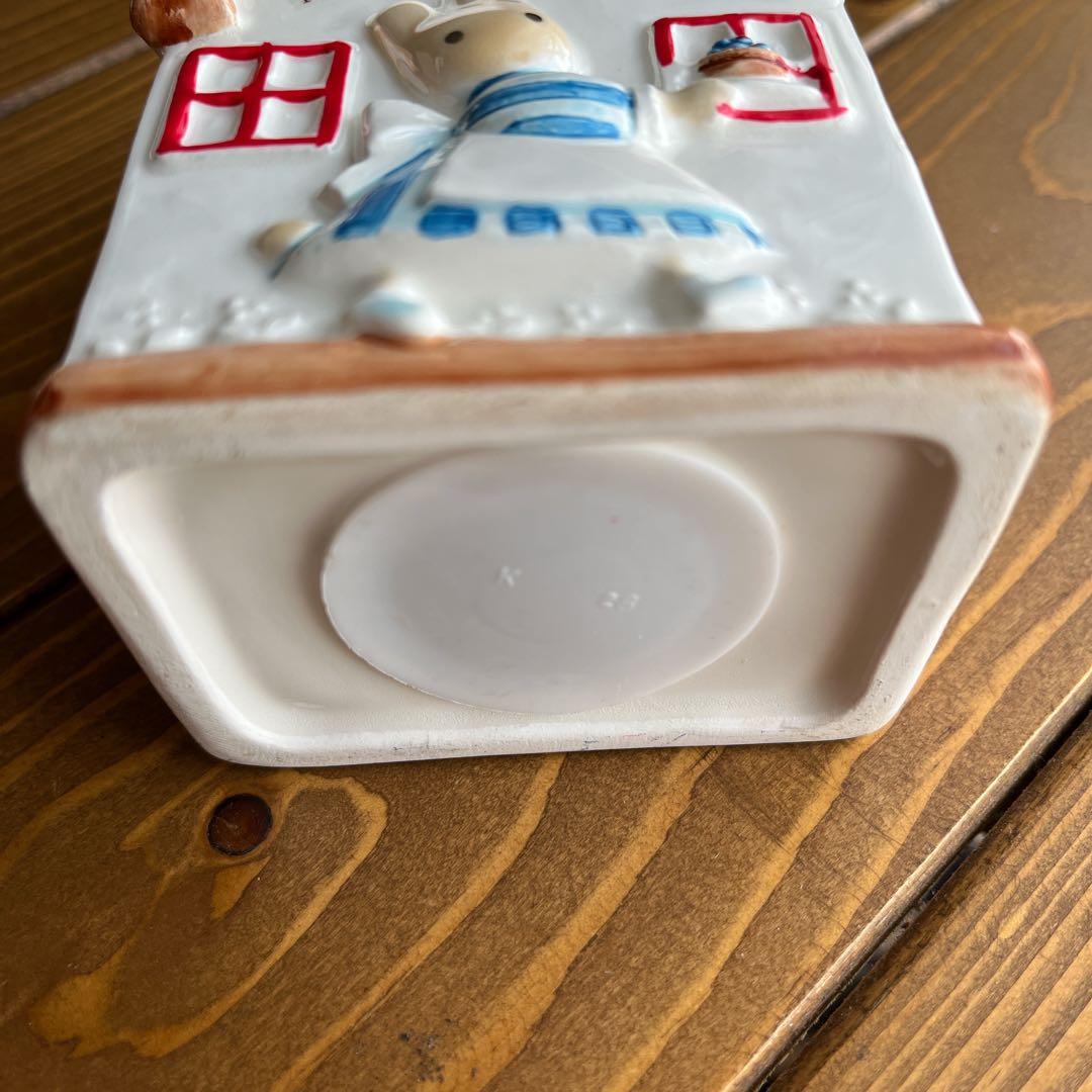 美品　サンリオ　マロンクリーム　貯金箱　陶器　非売品　昭和レトロ　レア