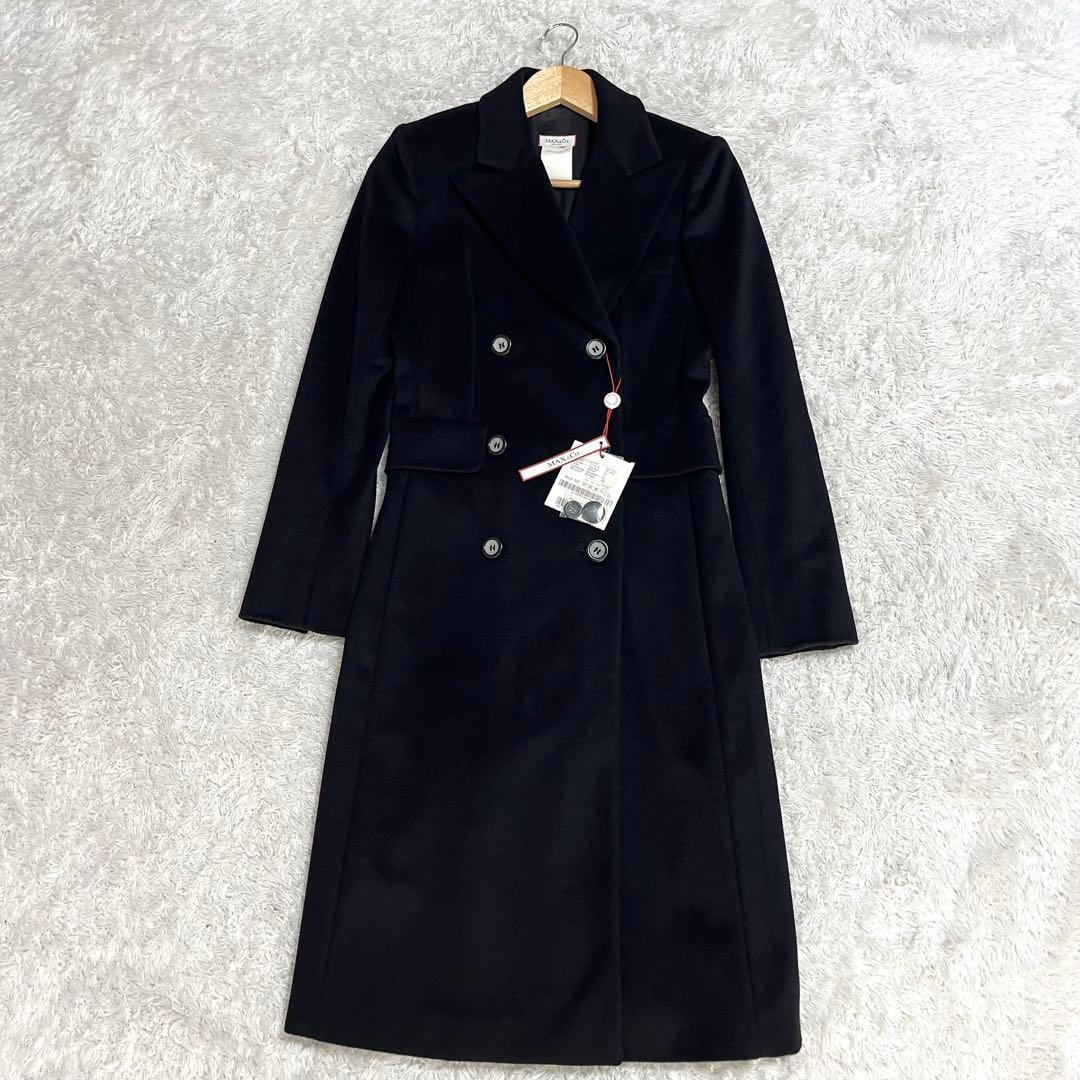 新品タグ付✨マックスアンドコー MAX&CO. ロングコート アンゴラ ダブル
