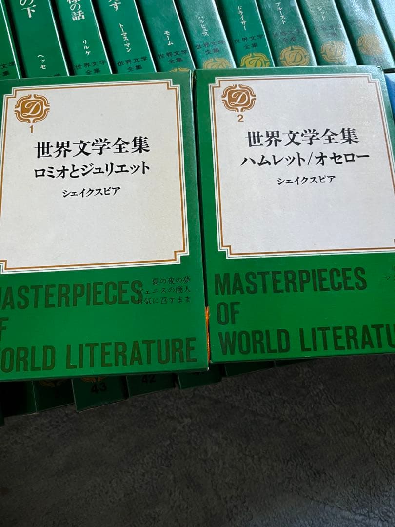 リキサク様限定　集英社　世界文学全集　 63冊+風と共に去りぬ上下巻　付き