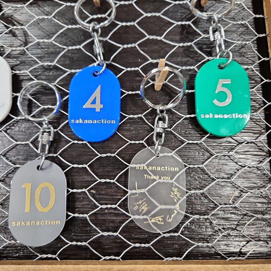 sakanaction キーホルダー 7個セット