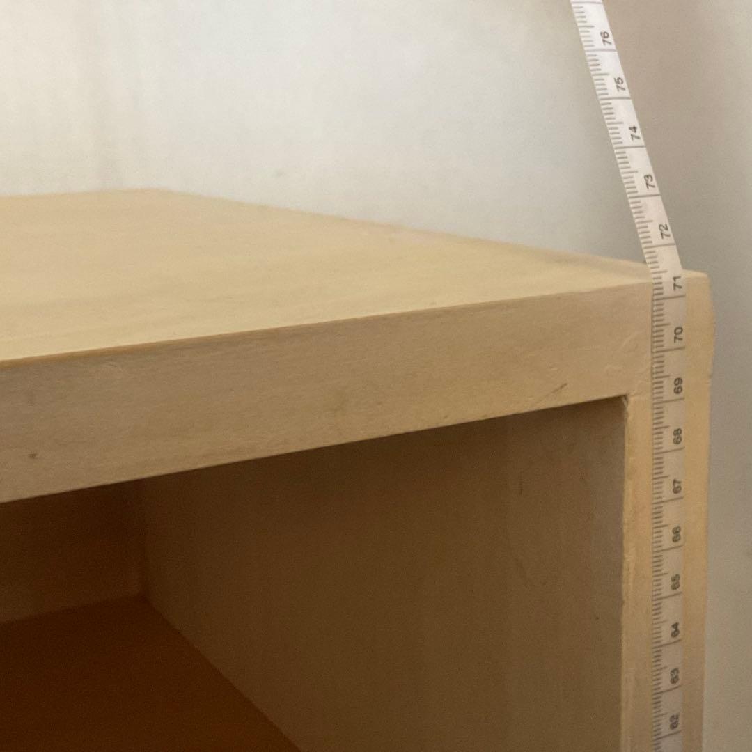 設計士の友人に作ってもらった本棚⭐︎可動棚板　W1263×H713×D305