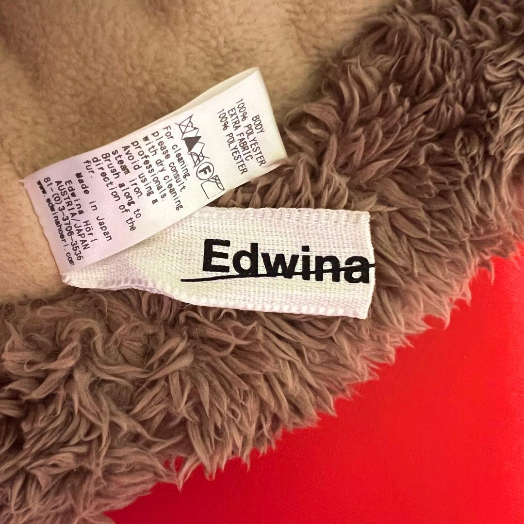 [新品・未使用！] EdwinaHorl ボアキャップ 帽子