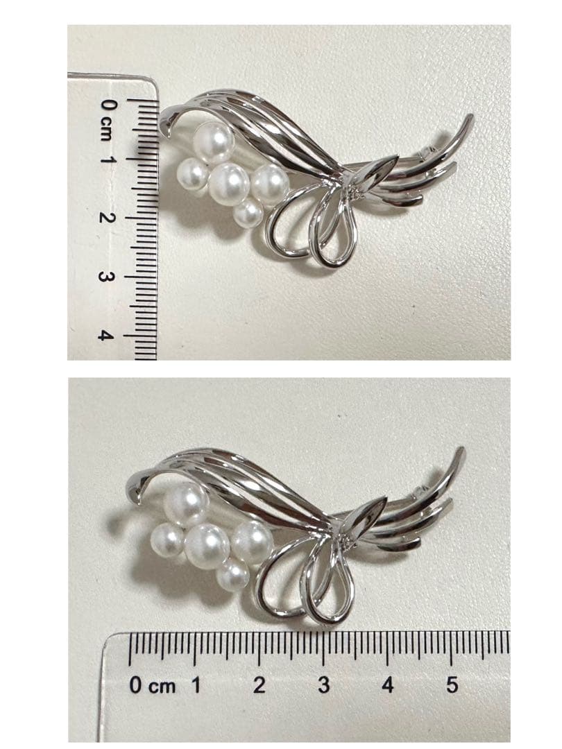 MIKIMOTO アコヤ真珠ブローチ SV