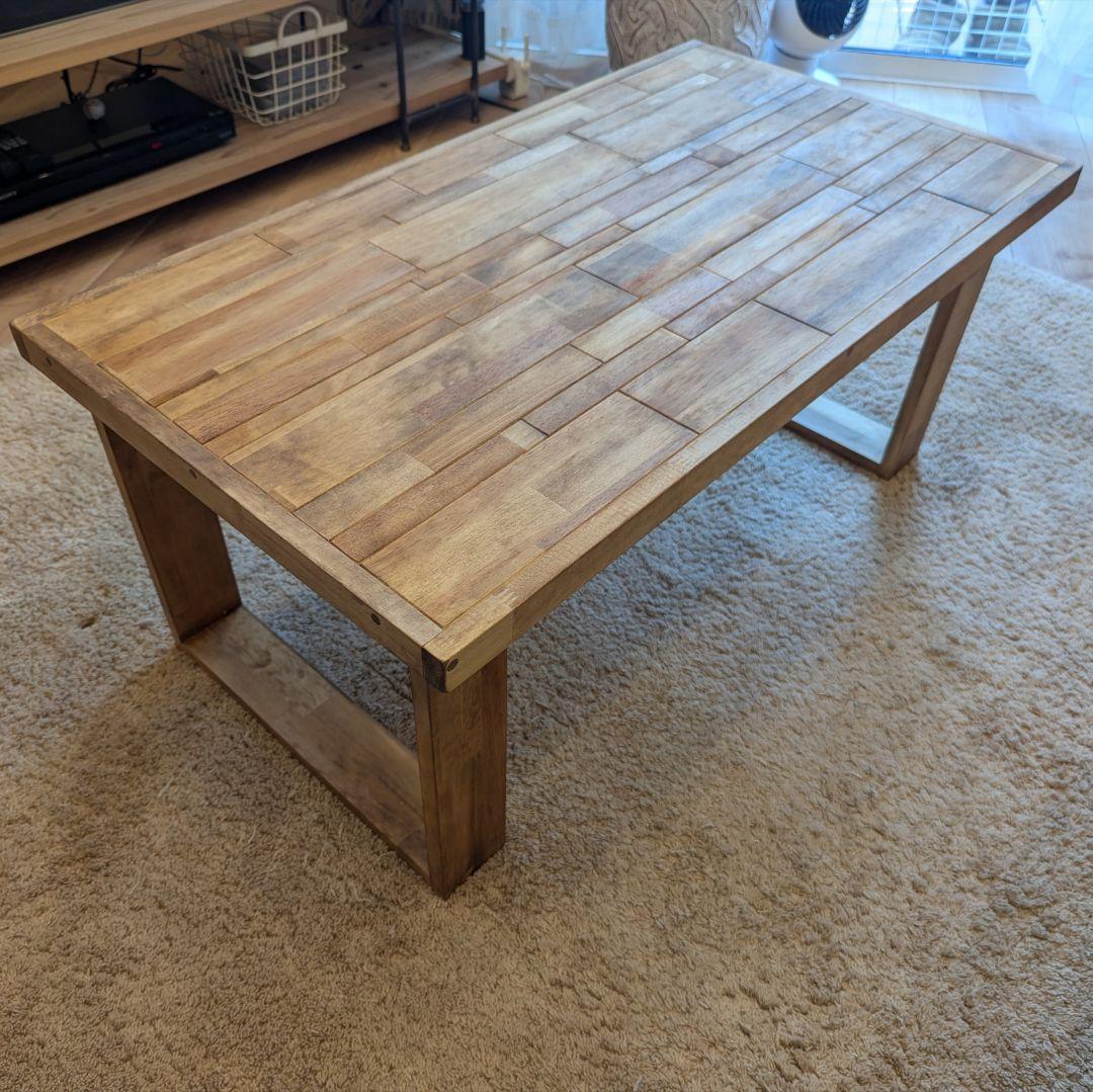 komachi.【現物につき】ローテーブル　木製テーブル　✨　ハンドメイド