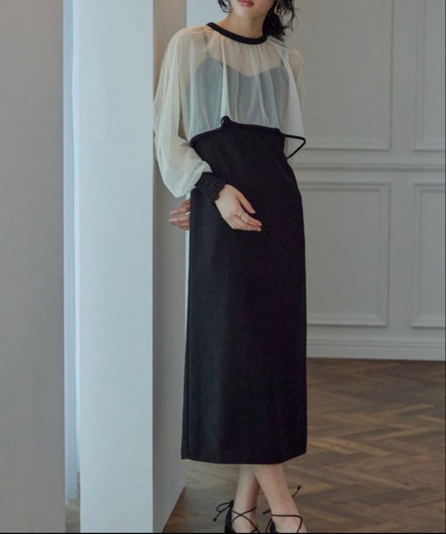 niana ニアナ ドレス チュールボレロIラインキャミワンピセットドレス