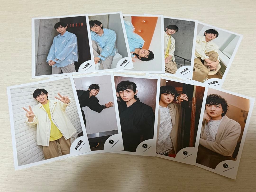 少年忍者 川﨑皇輝 川崎皇輝 ジュニア公式写真168枚セット