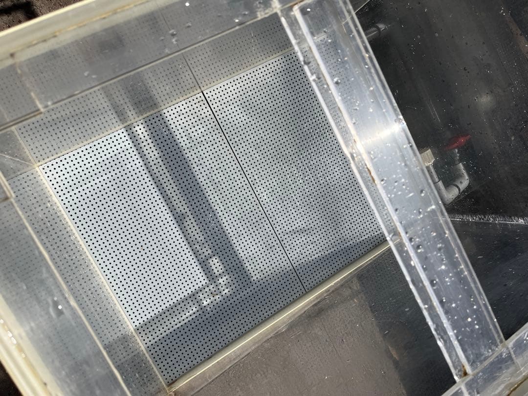 ゼンスイ活魚濾過層、ゼンスイ活魚水槽用濾過層、オーバーフロー濾過層、スノコ付