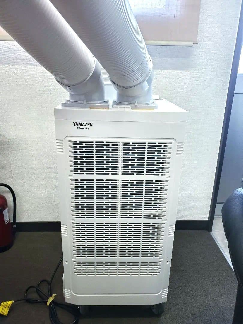 超美品 山善 新型 スポットクーラー TSA-Y29-2 人気のツインダクト