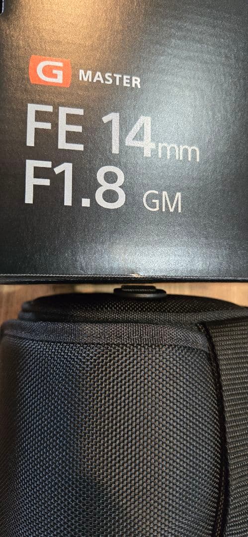中古美品　SONY FE 14mm F1.8 GM レンズ