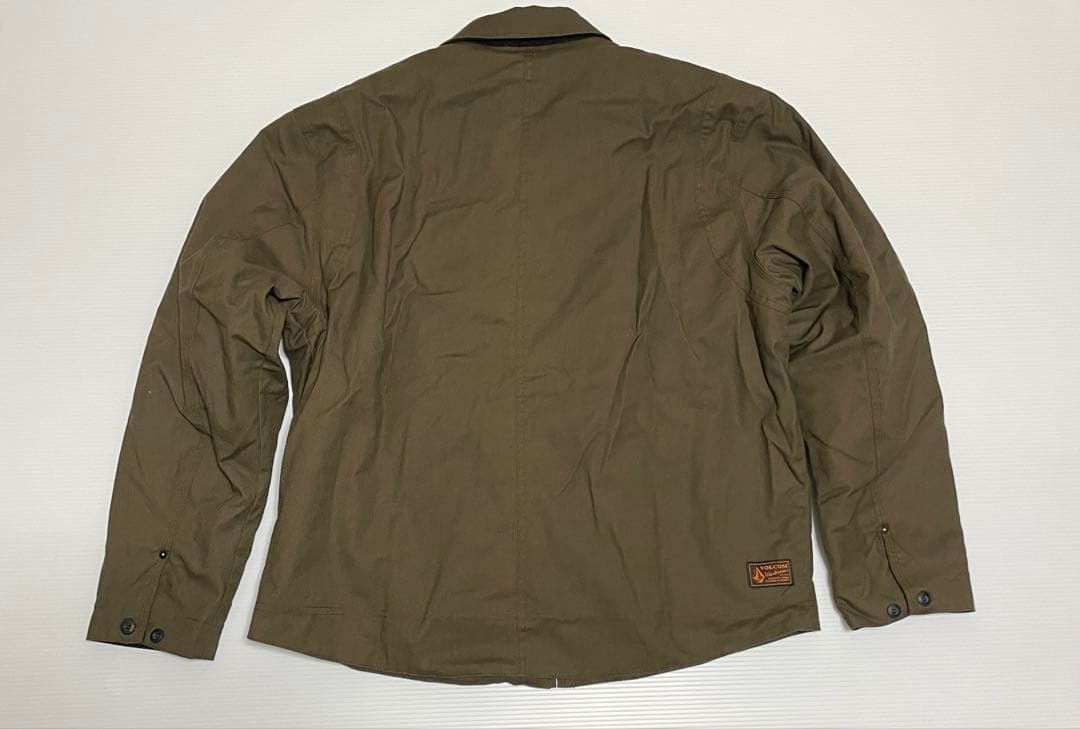 VOLCOM ワーク　ウェア　ジャケット　L タグ付　ブラウン　防寒　防風