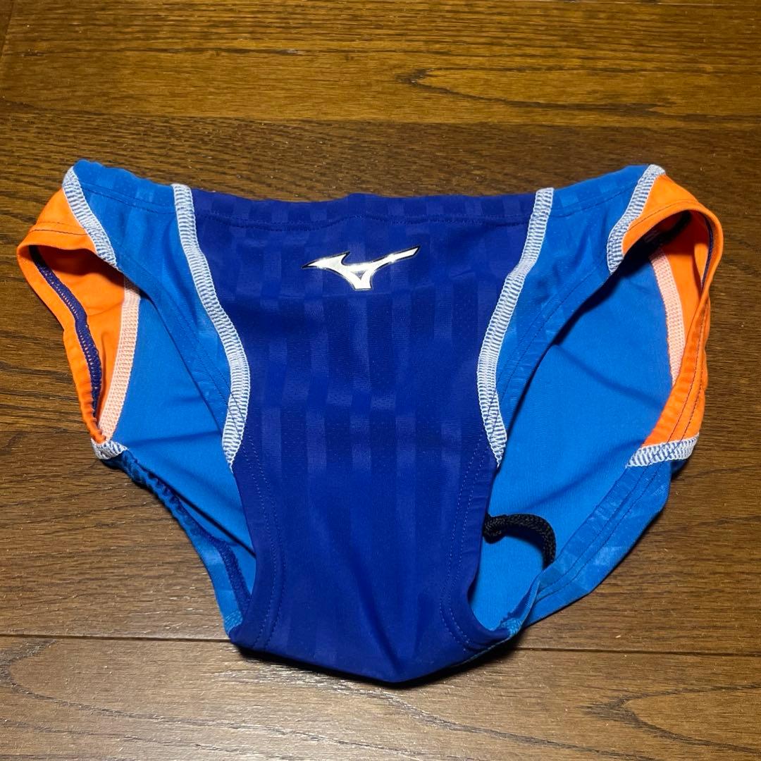 mizuno 競泳水着 メンズ ブルー Lサイズ FINA認証 青色