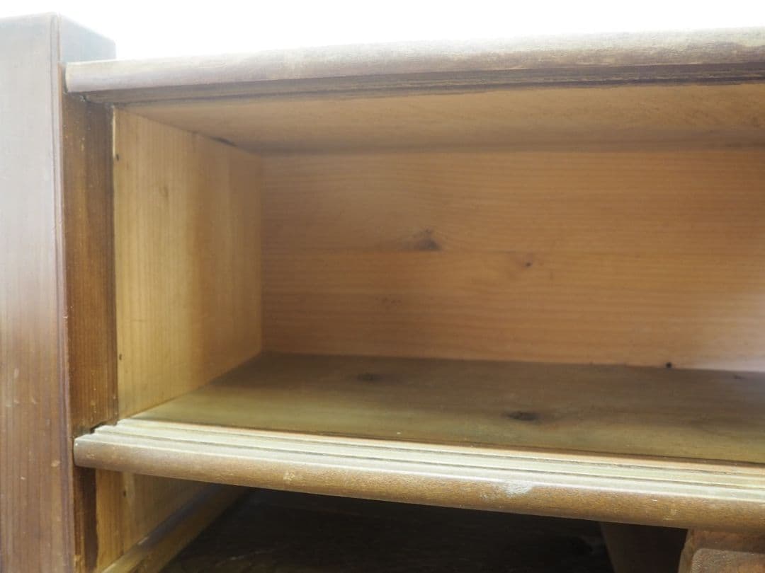 1231 アンティーク　置き床　飾り棚　展示台　陳列台　骨董　レトロ　ケース