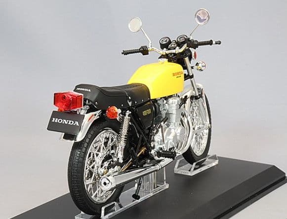 アオシマ スカイネット 1/12 ホンダ CB400FOUR パラキートイエロー