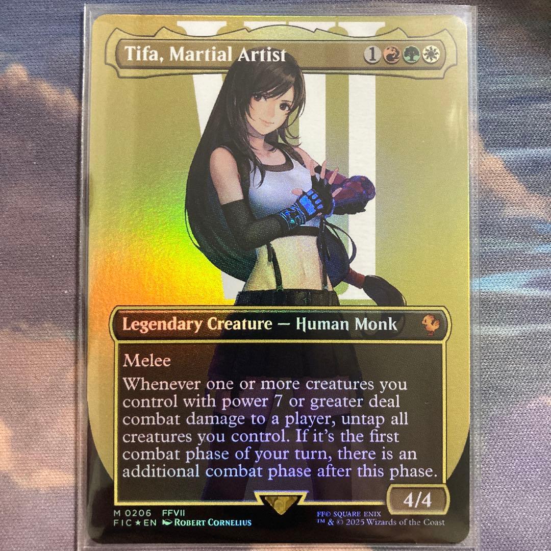 格闘家、ティファ　英語　foil