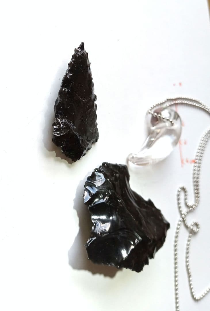 カムイ♢セット 石器 ❒ 縄文 模写 勾玉