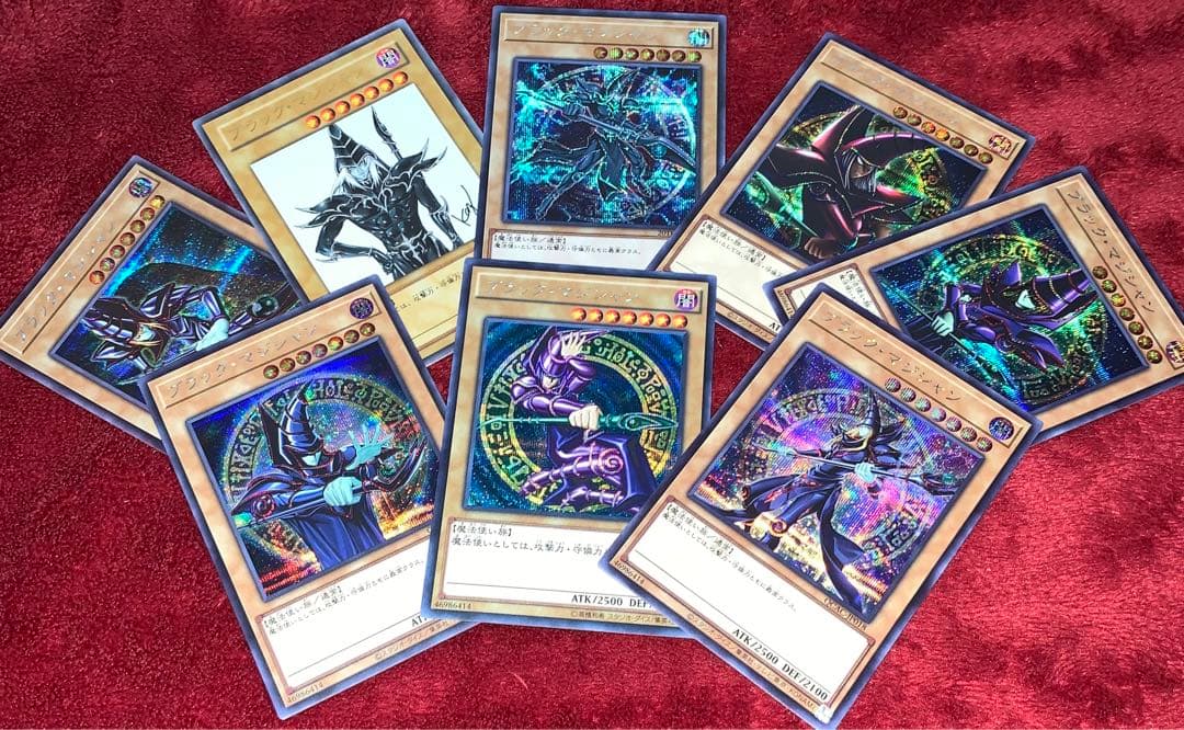 遊戯王　大会構築ブラックマジシャンデッキ40枚＋E X15枚＋スリーブ＋α