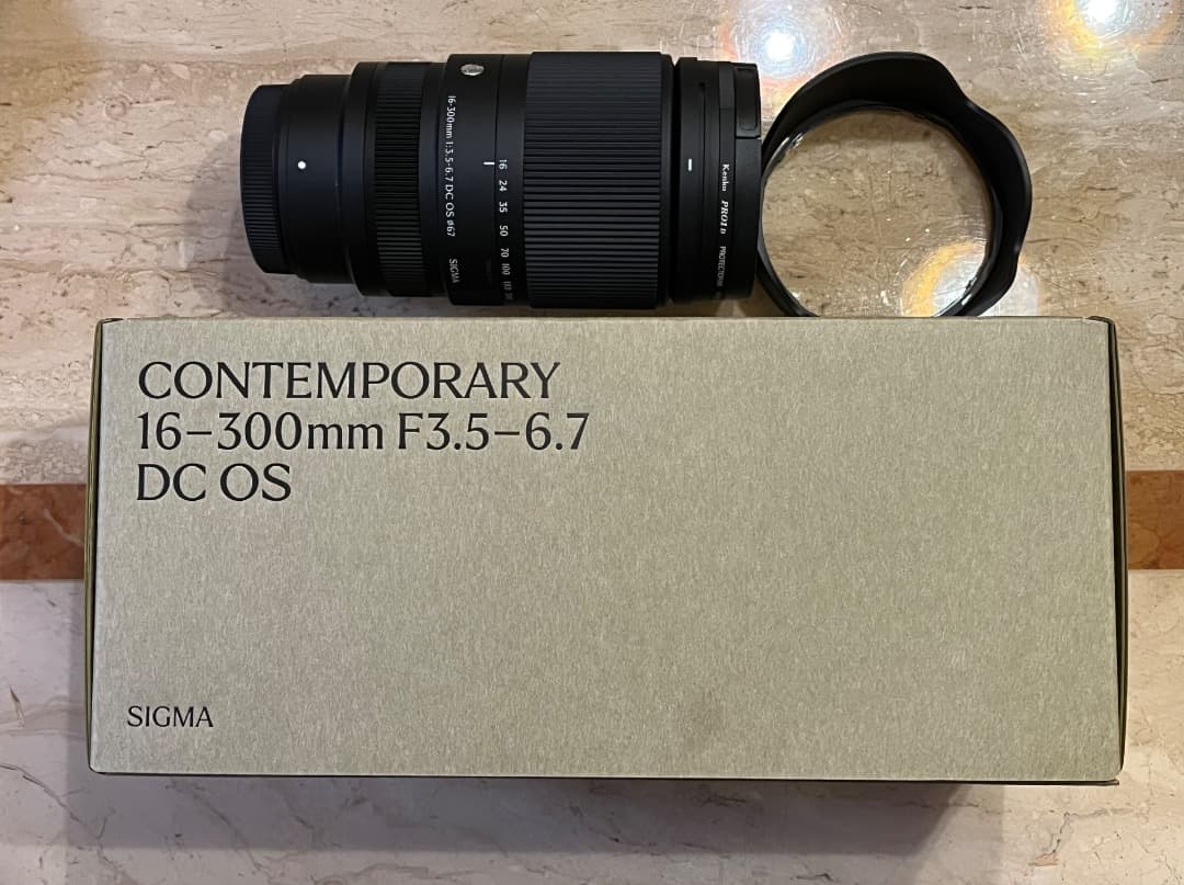 新品・未使用　シグマ16-300mm F3.5-6.7DC OS フジXマウント