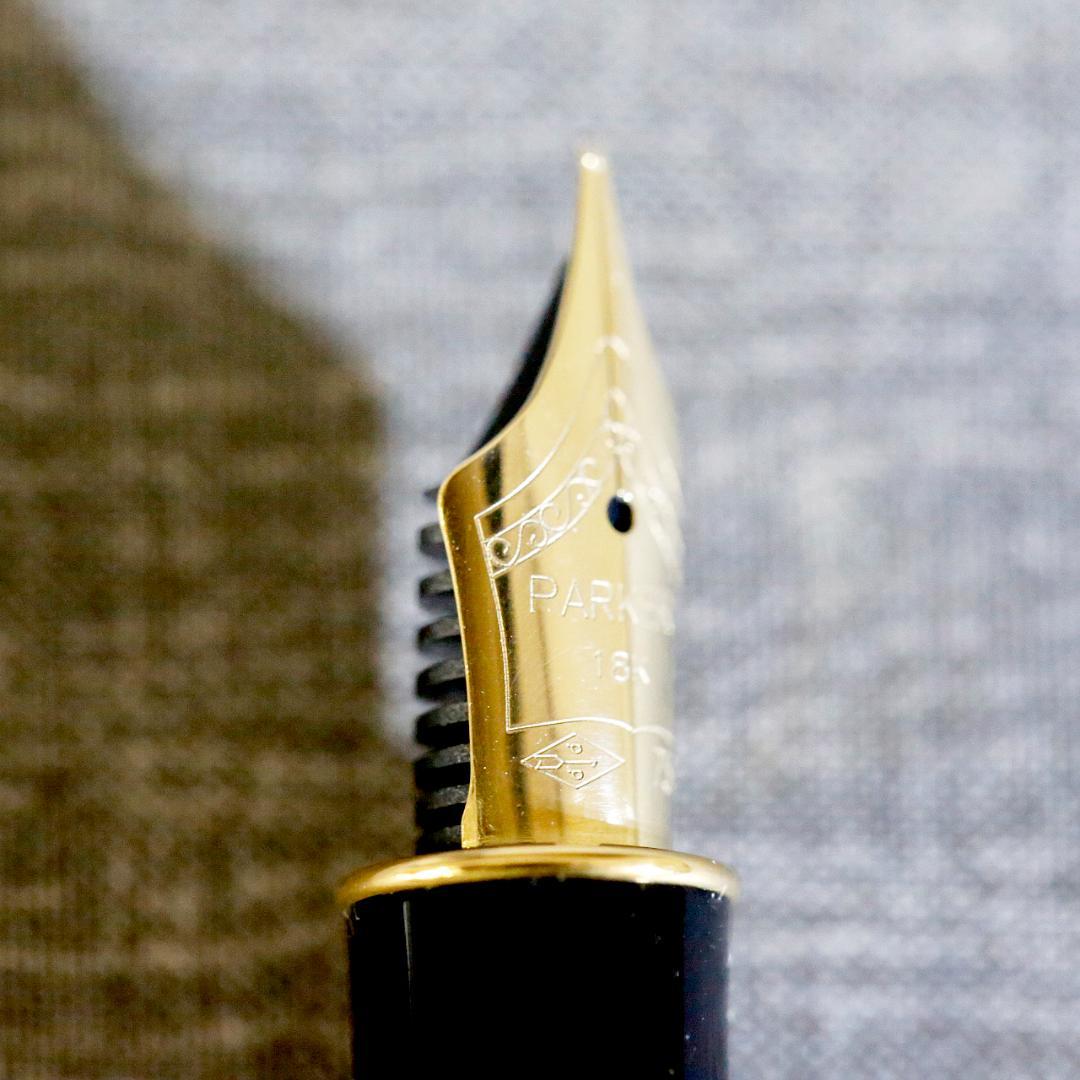 【極美品 送料込み】パーカー 万年筆 ソネット シルバーカスケード