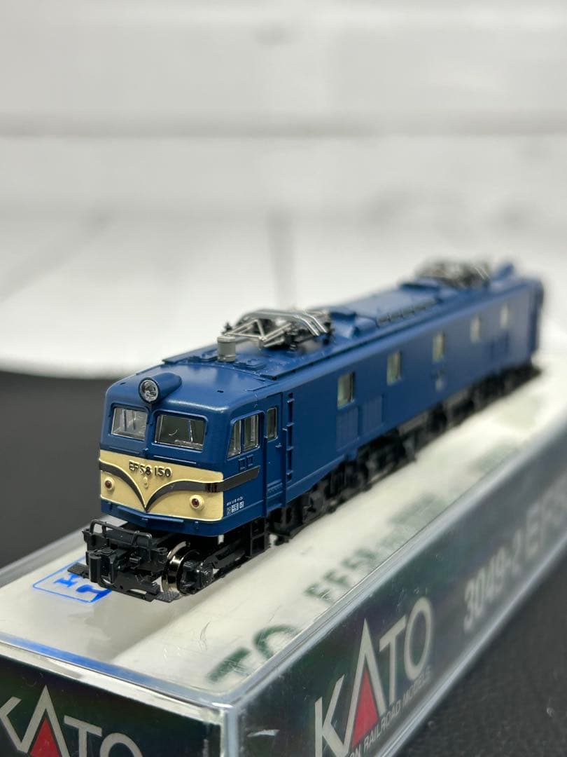 KATO 3049-2 EF58 150 宮原機関区 ブルー Nゲージ