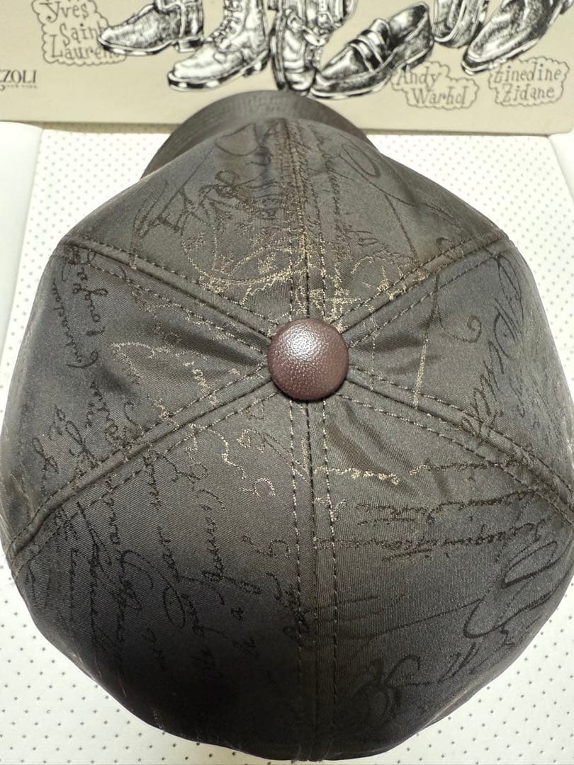 タグ付き　未使用品　BERLUTI ベルルッティ　スクリットナイロンキャップ