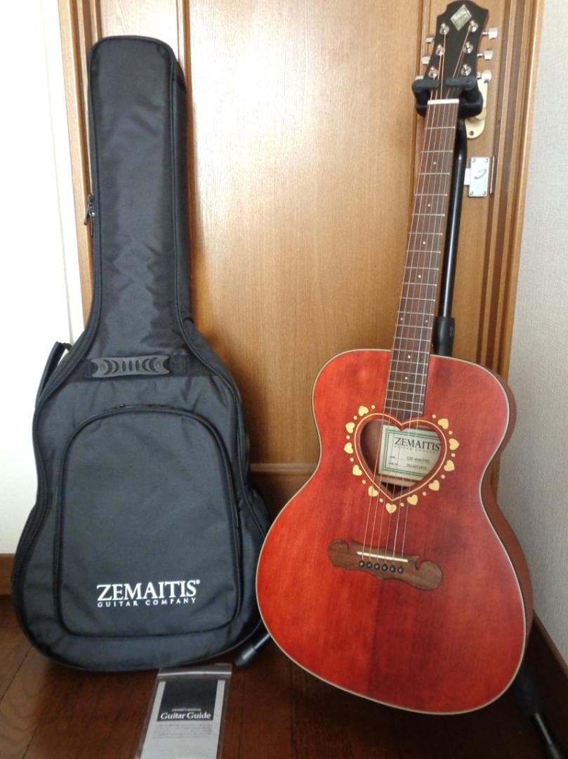 Zemaitis CAF-85H Faded Red　超美品！ ギグバッグ付