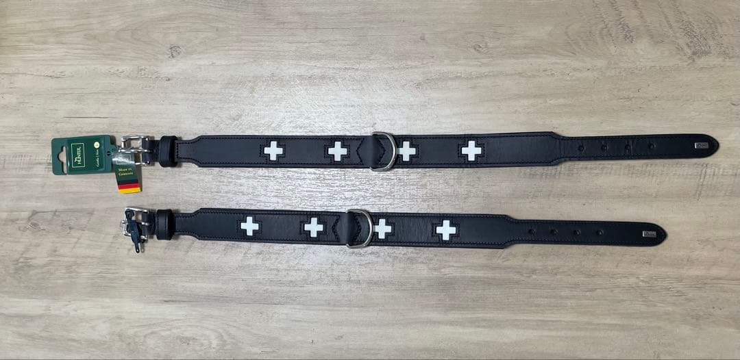 2本セット　新品！HUNTER ハンター　ドイツ製　ドッグチョーカー　犬用　首輪