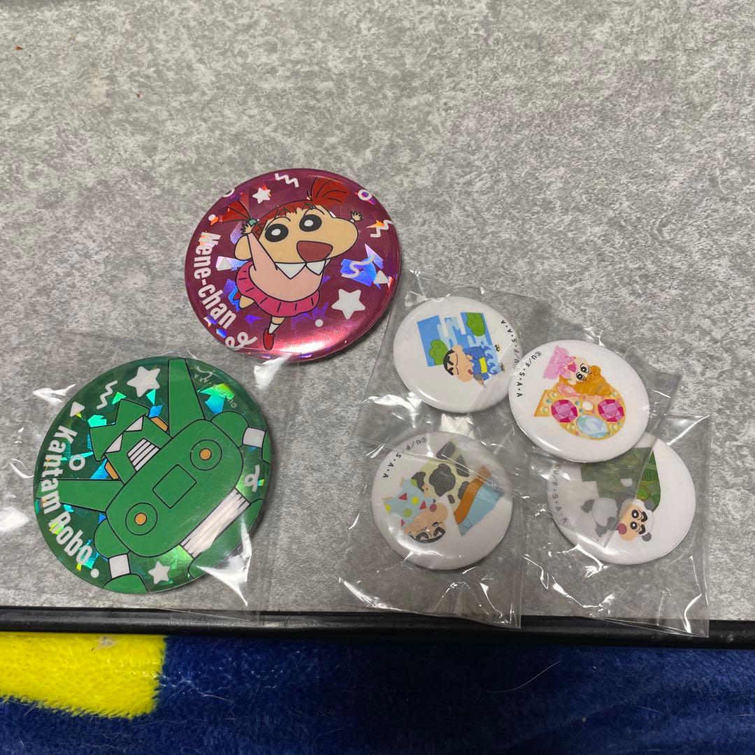 クレヨンしんちゃん 30周年　原作缶バッジ オマケ有り