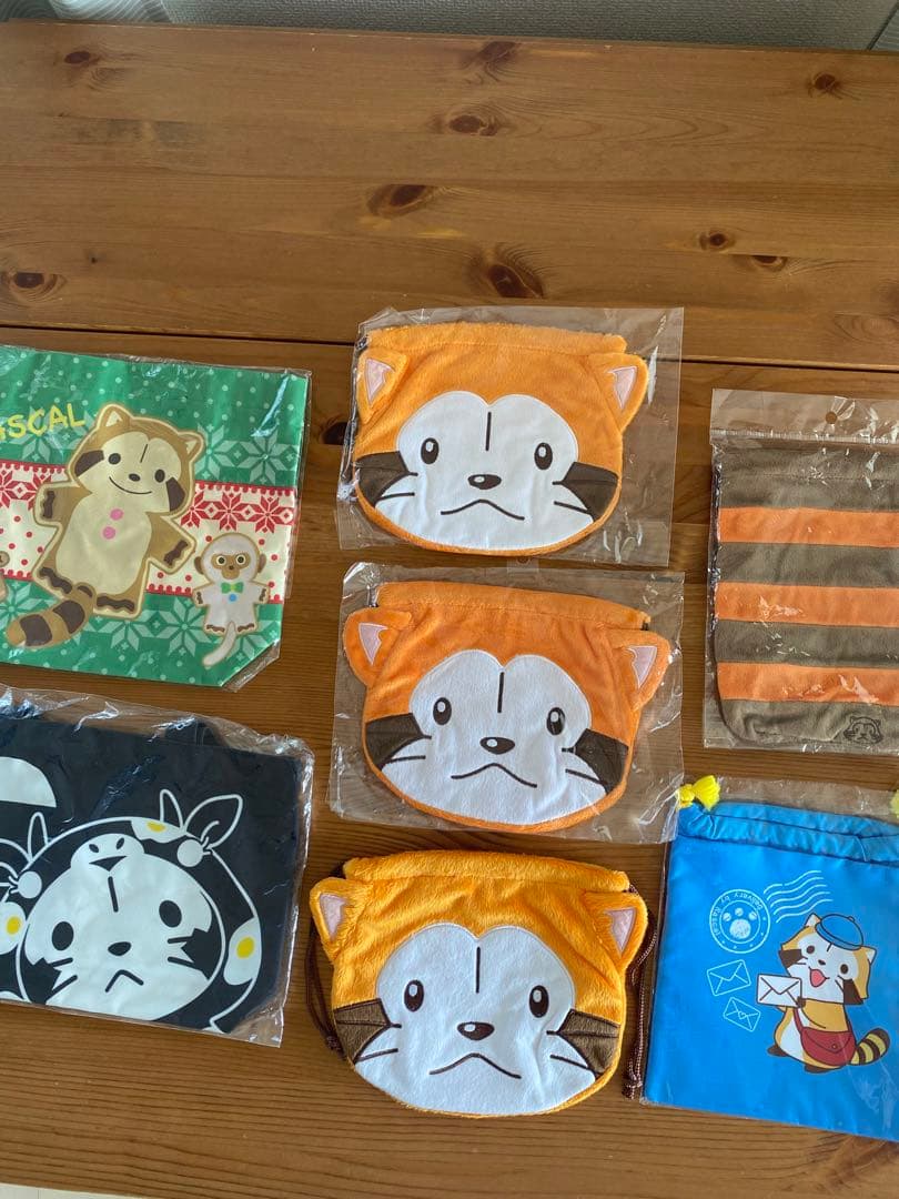 アライグマラスカルのぬいぐるみ他ラスカルグッズ