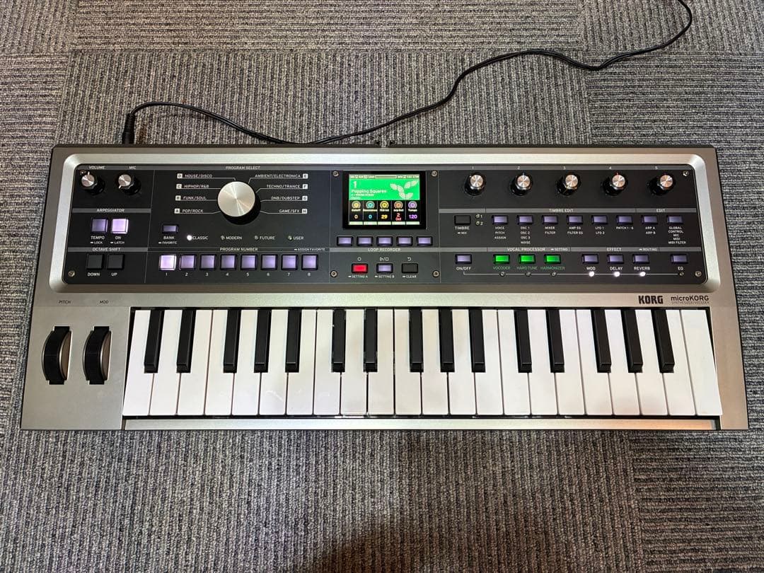 美品　KORG コルグ　microKORG2 MK-2 37鍵シンセサイザー