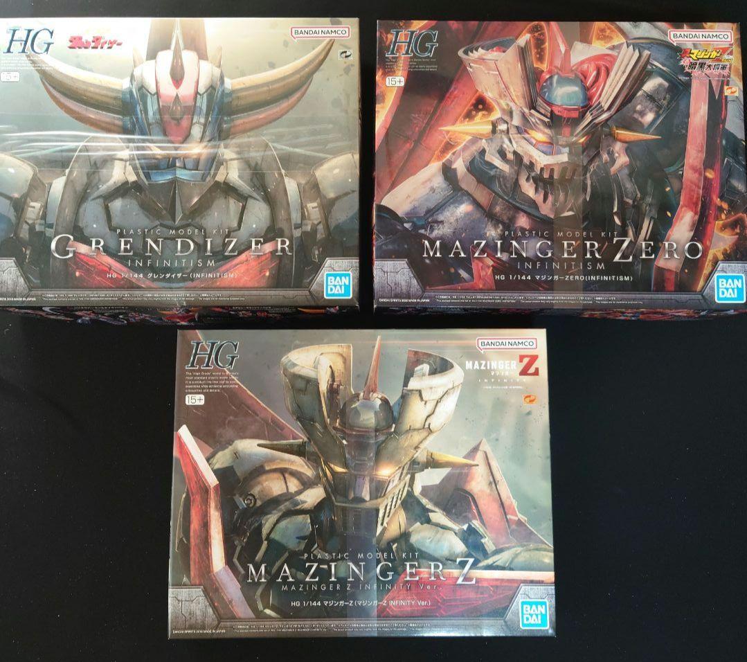 バンダイ HG マジンガーZ グレンダイザー マジンガーZERO 3点セット