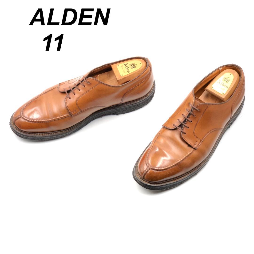 ALDEN オールデン 11 965 Vチップ 外羽根 茶