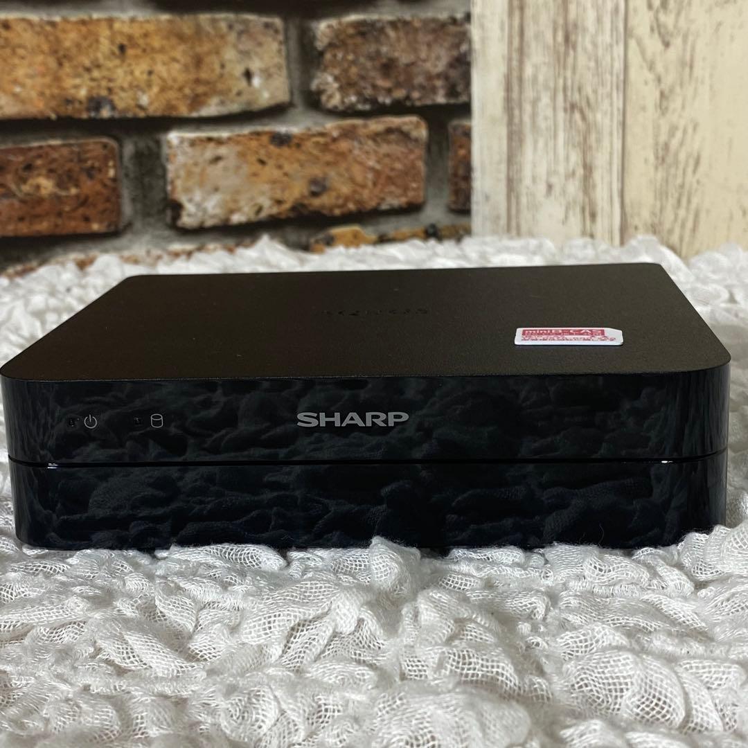 SHARP　AQUOS　2T-C12AF　ポータブルテレビ　ブラック　18年製