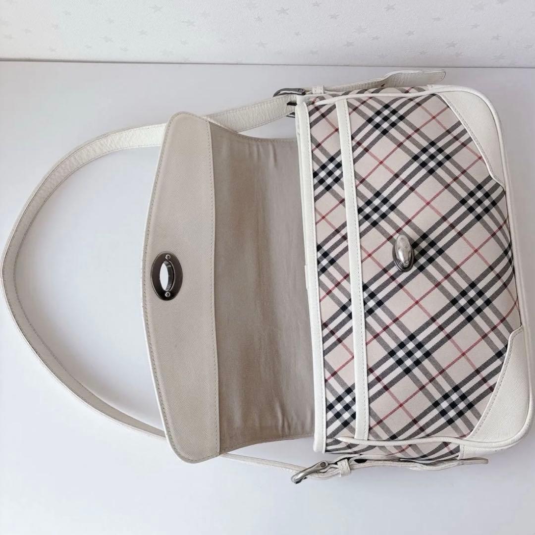 ★連休セール【BURBERRY】ワンショルダーバッグ　ターンロック　ノバチェック