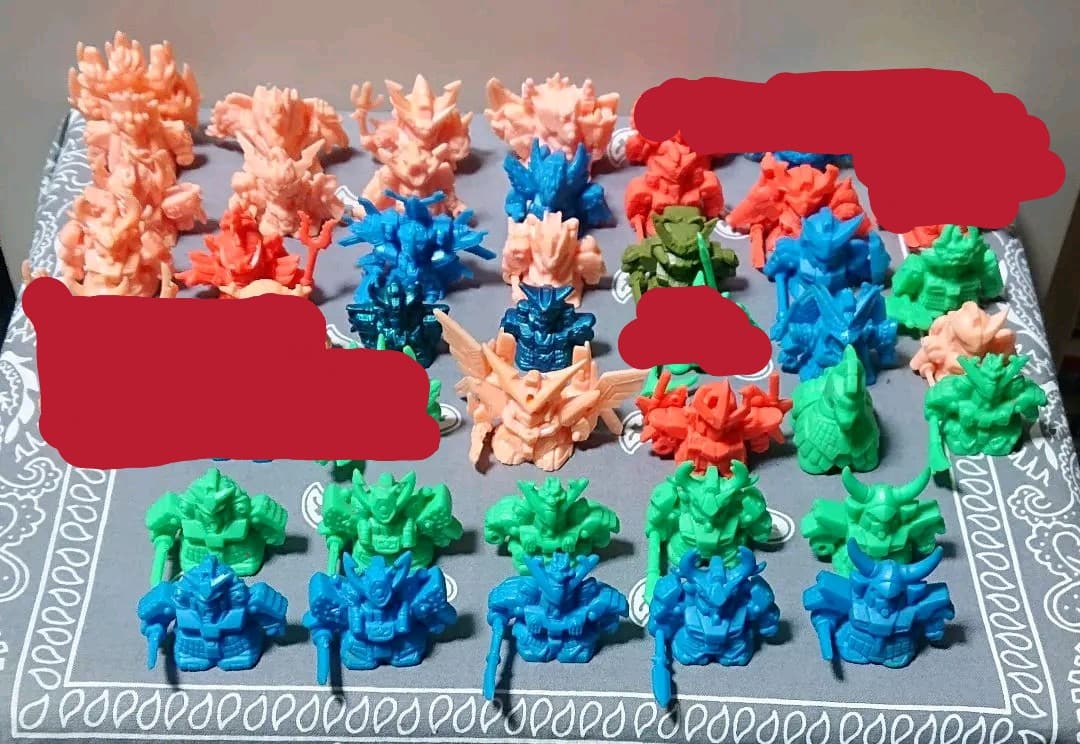 ガン消し 武者シリーズ 53体セット