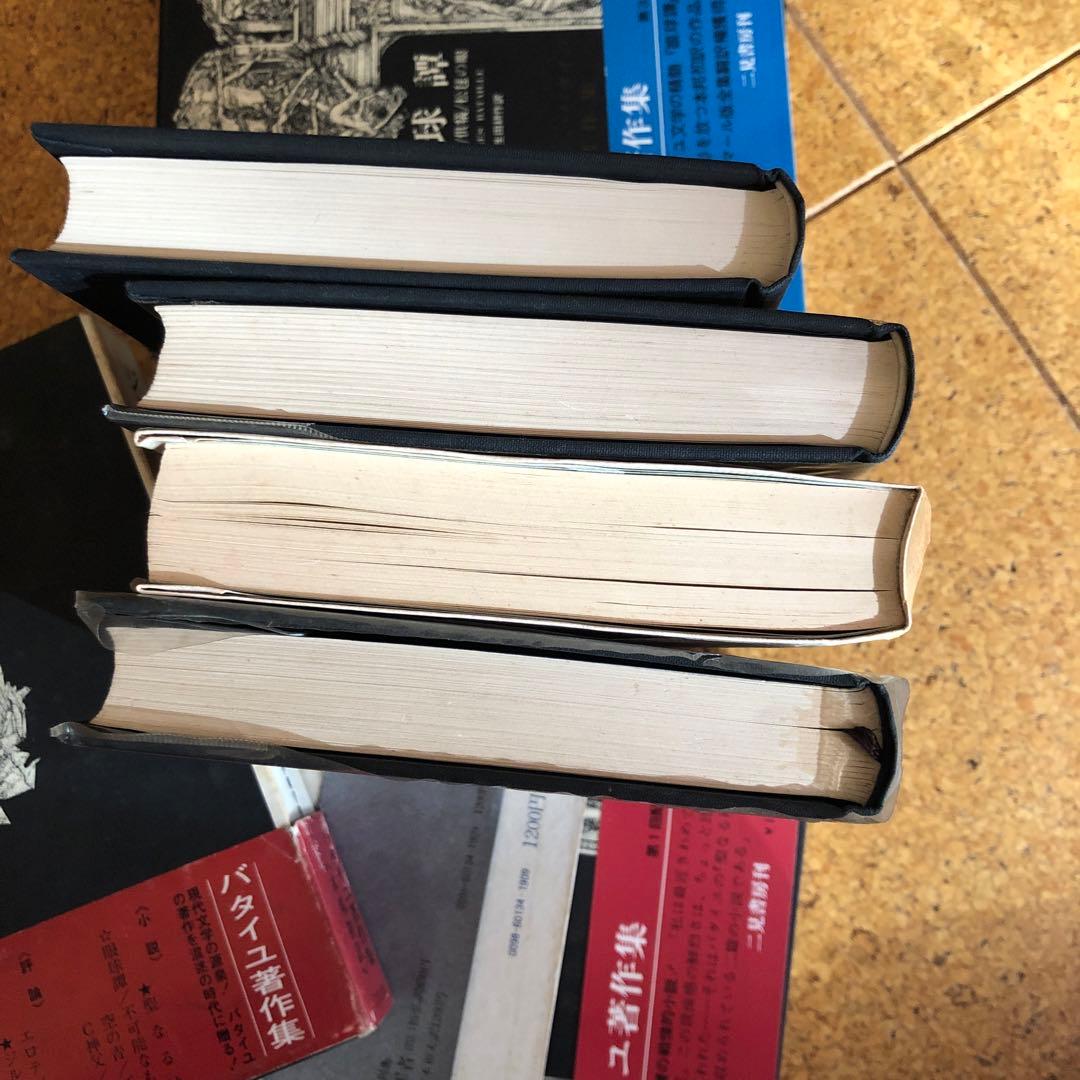 バタイユ著作集　貴重美装初版本を含む全４冊